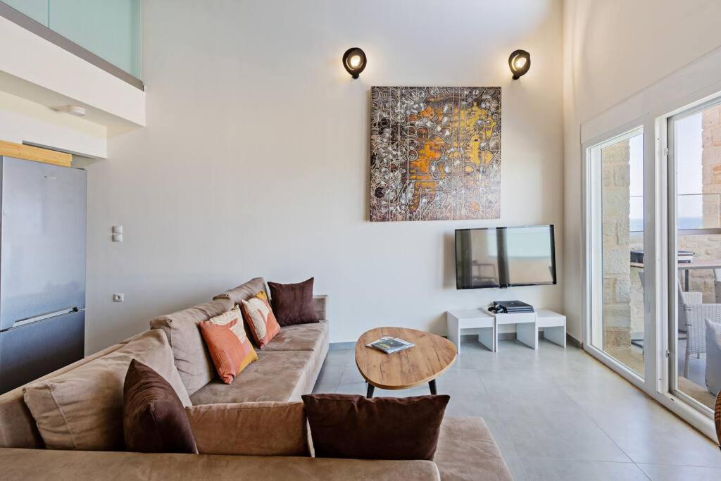 Sofia Suite, A Seafront Hideaway ! Pánormos Buitenkant foto